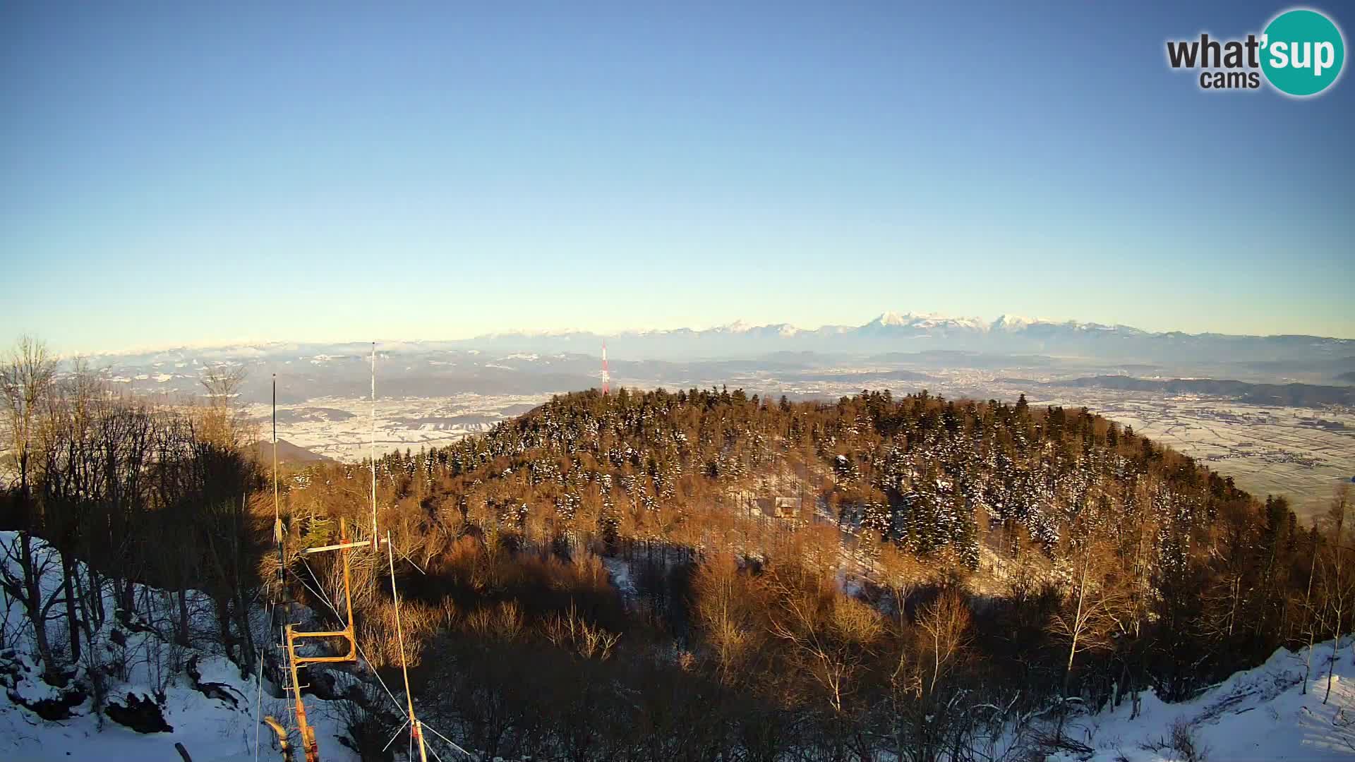 Livecam Krim refuge de montagne | vue sur Ljubljana – Slovénie