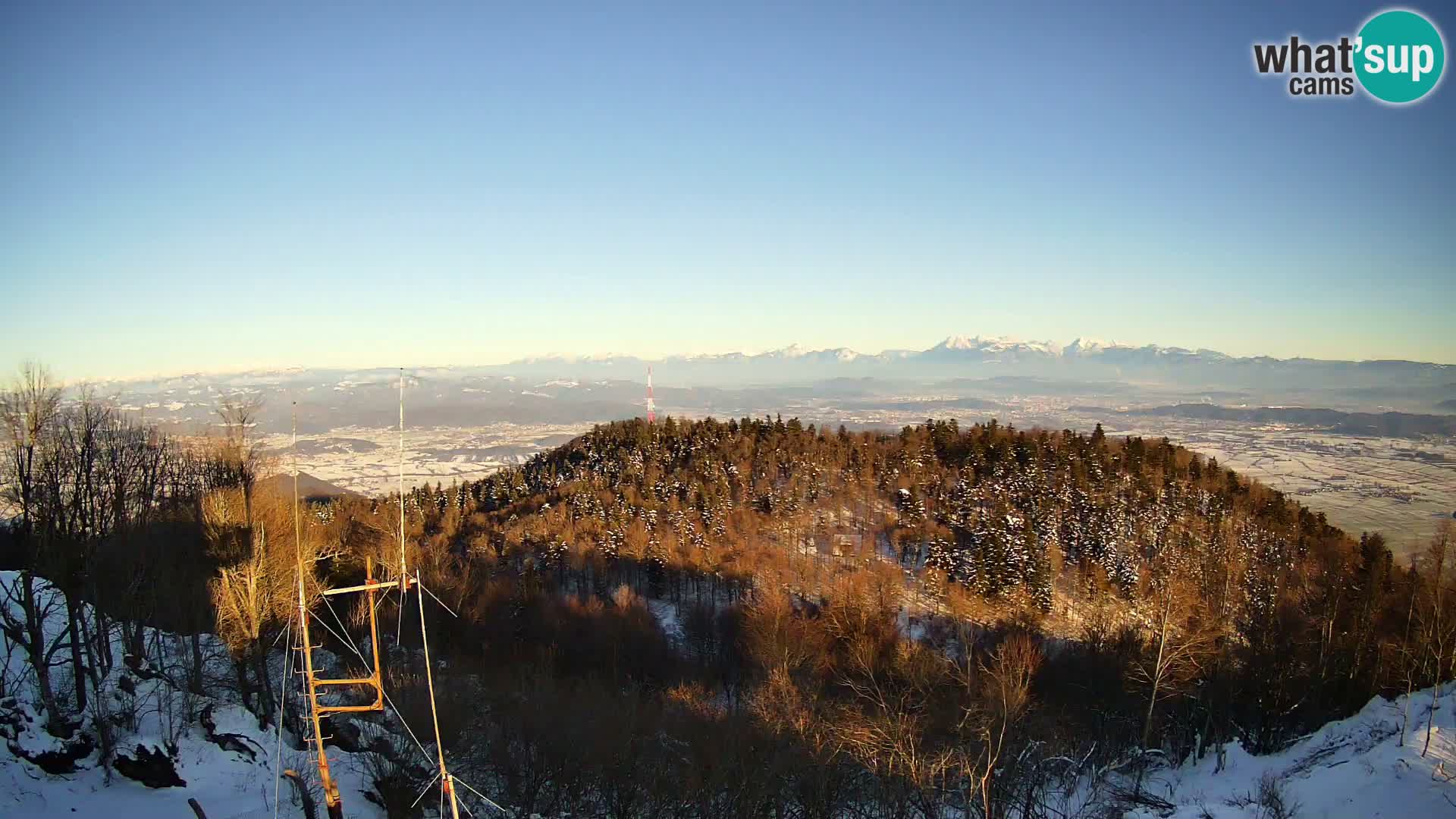 Livecam Krim refuge de montagne | vue sur Ljubljana – Slovénie