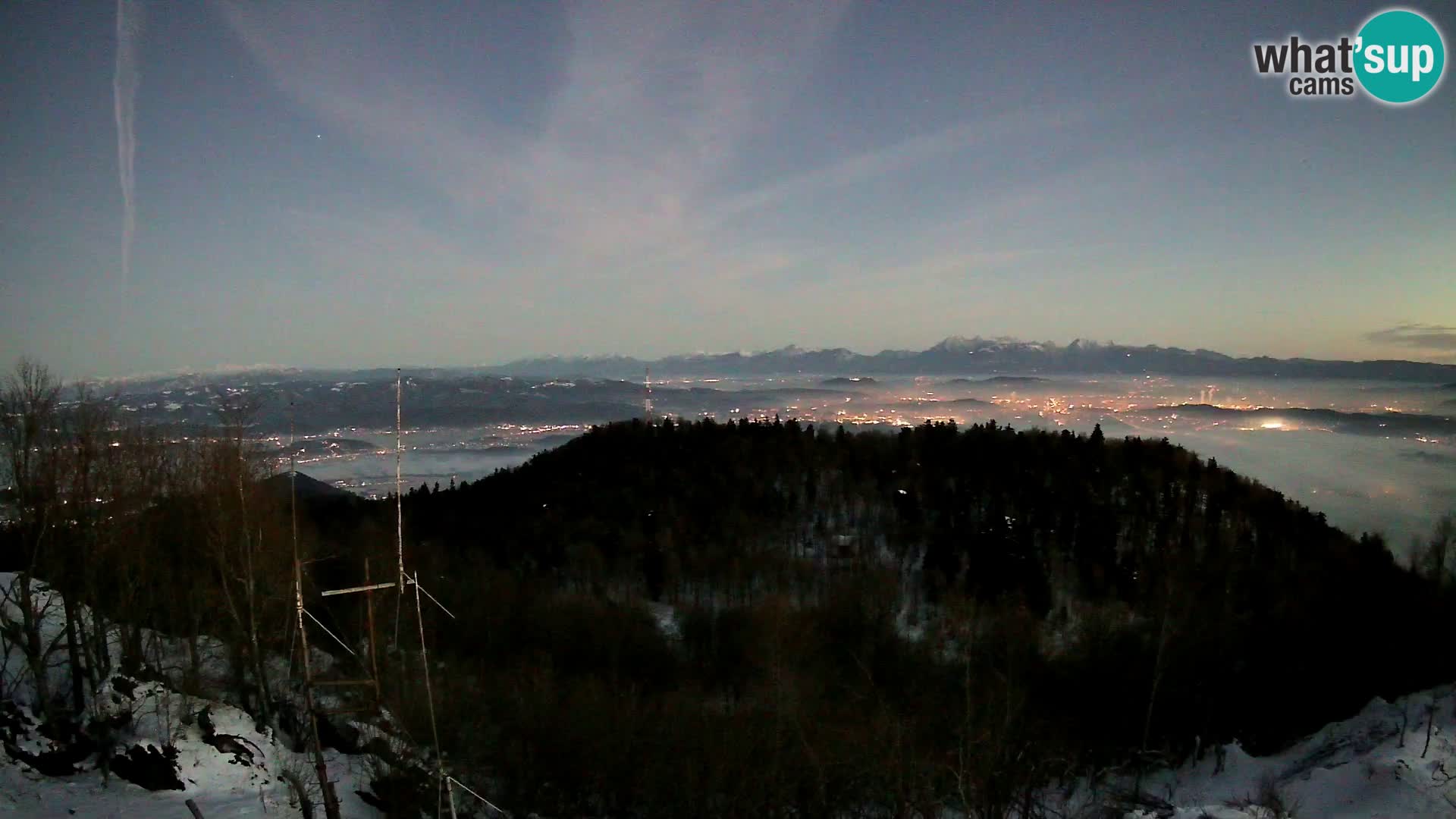 Livecam Krim refuge de montagne | vue sur Ljubljana – Slovénie