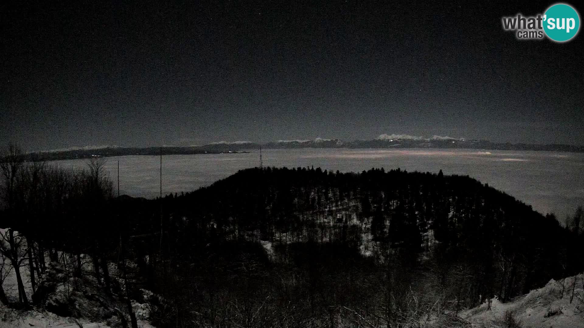 Krim webcam mountain hut | view to Ljubljana – Slovenia