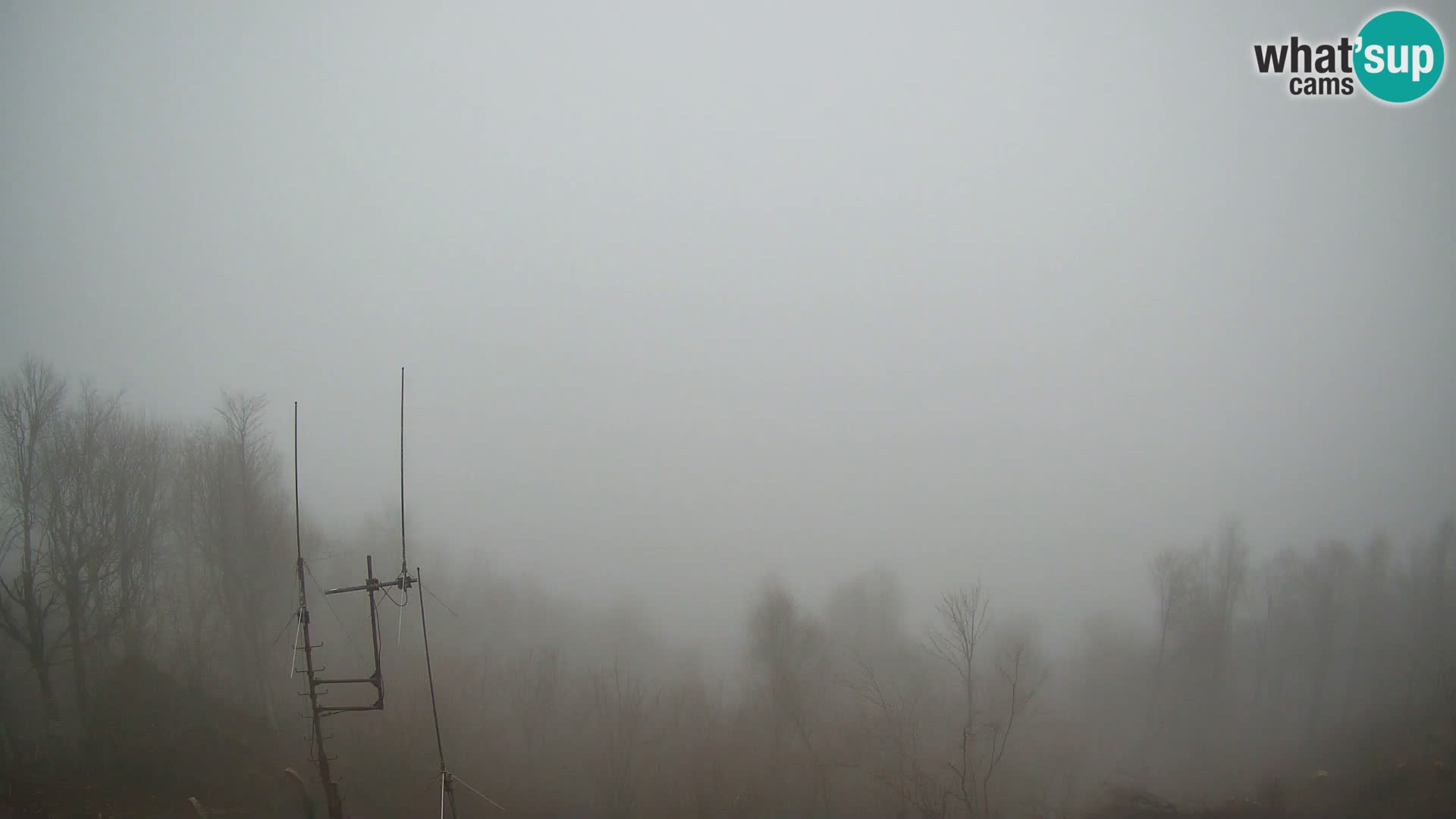 Krim Web cam Berghütte | Blick auf Ljubljana – Slowenien