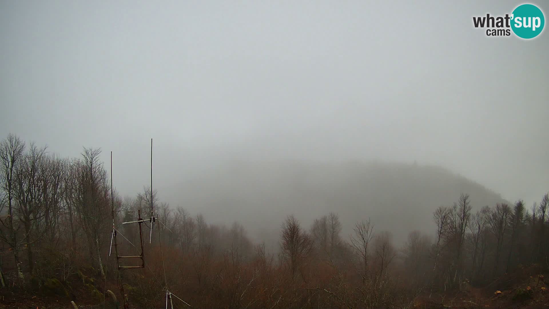 Krim webcam mountain hut | view to Ljubljana – Slovenia