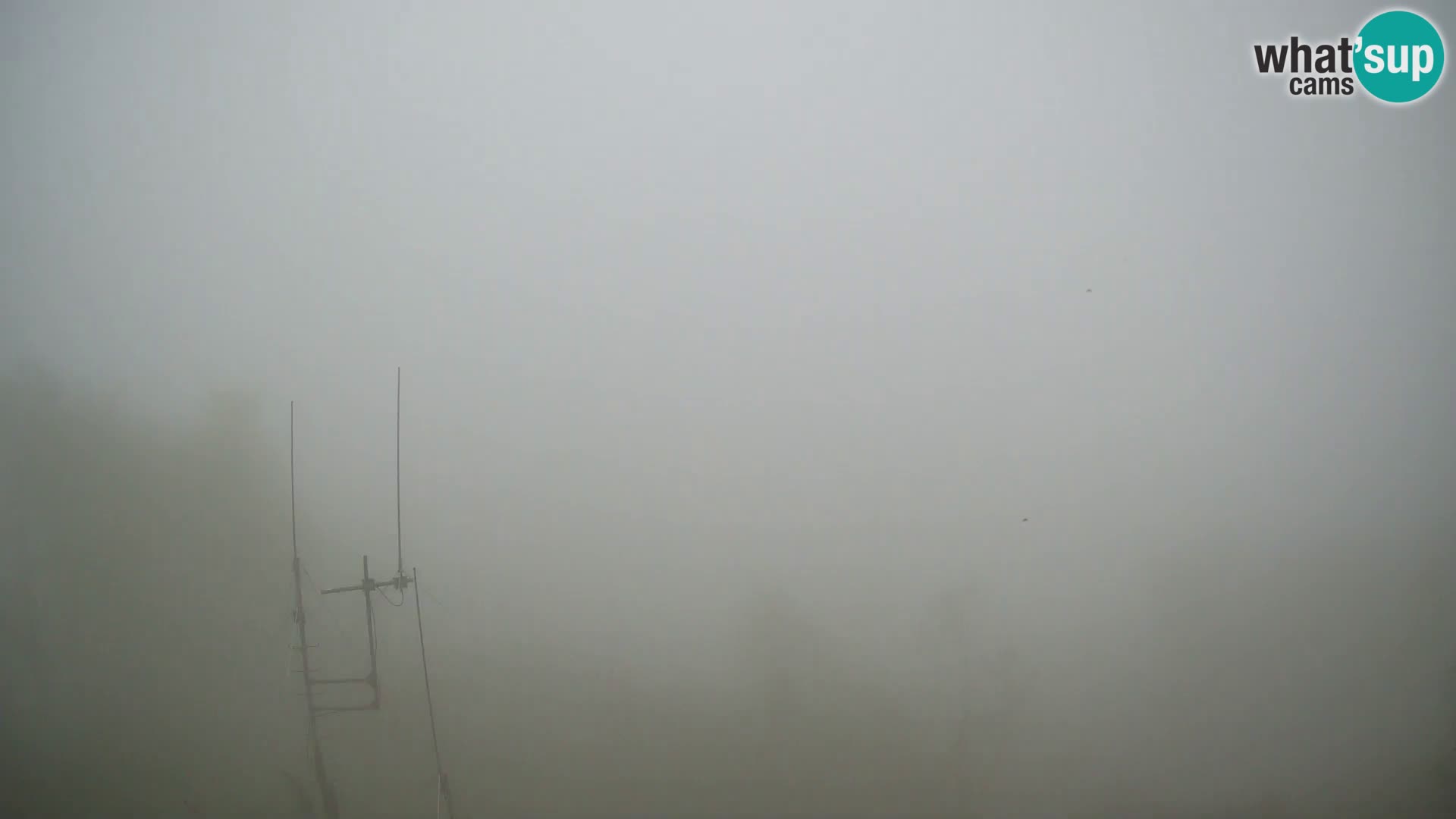 Krim Web cam Berghütte | Blick auf Ljubljana – Slowenien