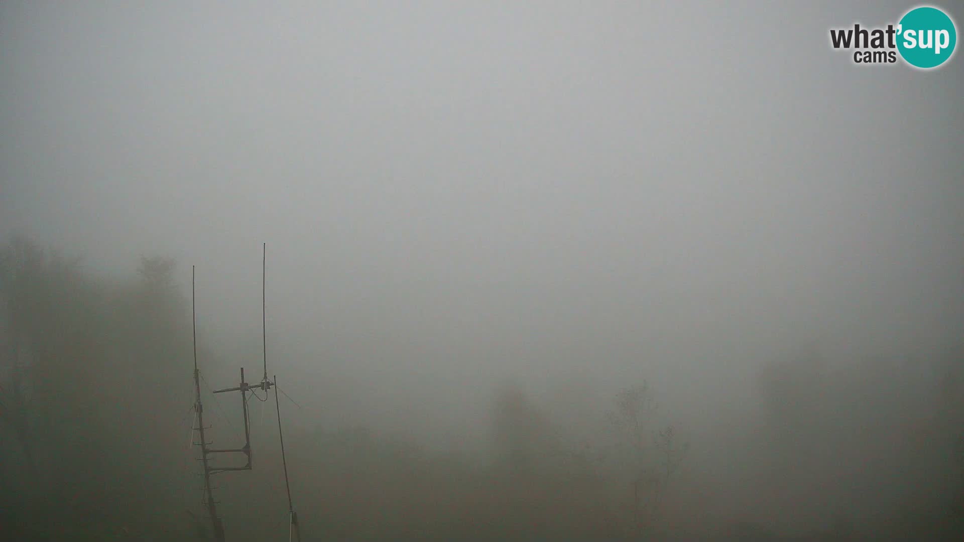 Krim webcam mountain hut | view to Ljubljana – Slovenia