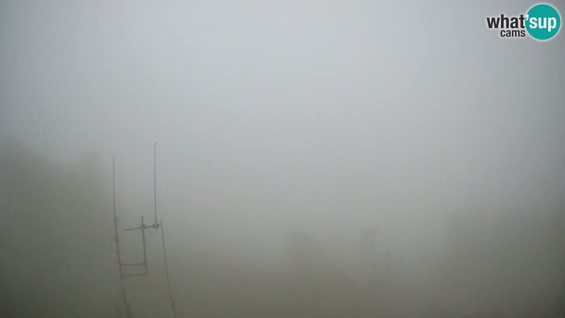 Krim Web cam Berghütte | Blick auf Ljubljana – Slowenien