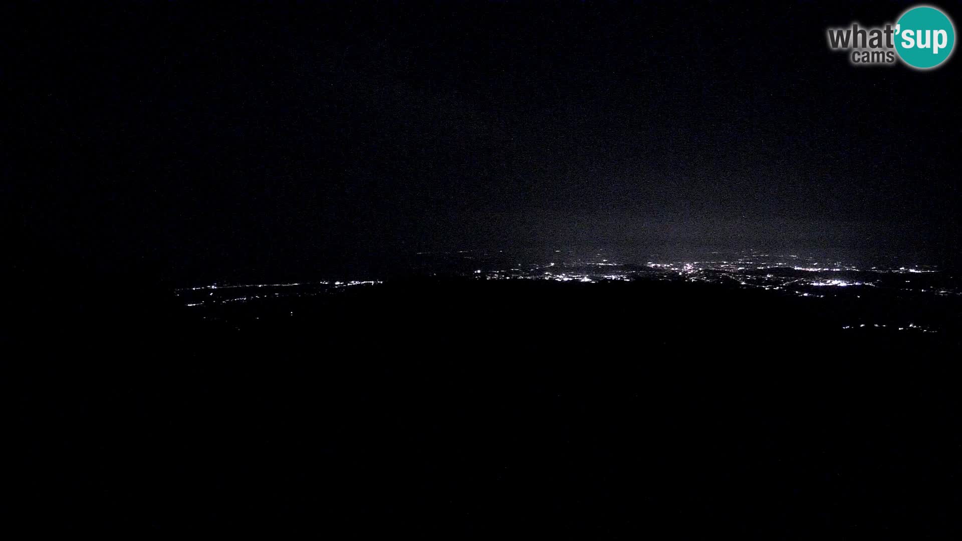 Krim webcam mountain hut | view to Ljubljana – Slovenia