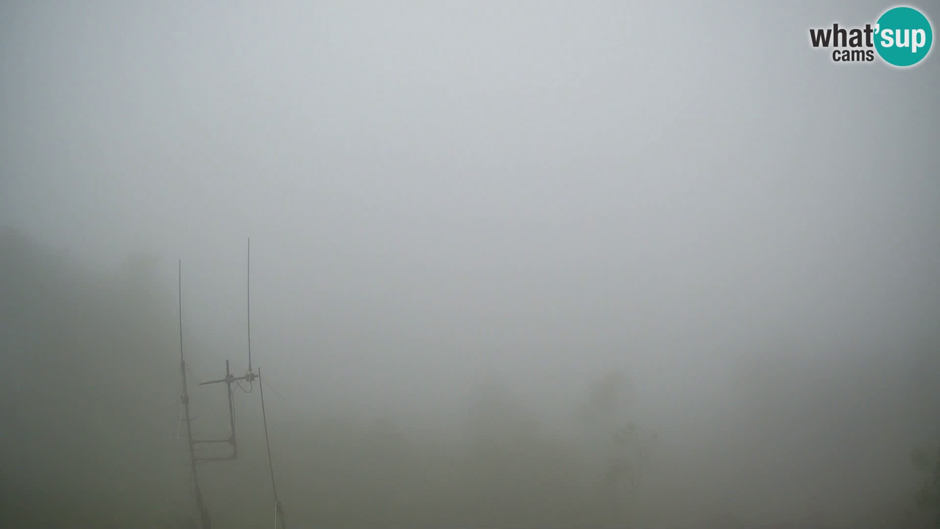 Krim Web cam Berghütte | Blick auf Ljubljana – Slowenien