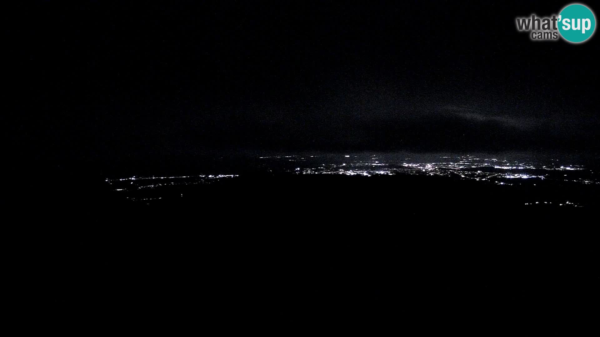 Krim Web cam Berghütte | Blick auf Ljubljana – Slowenien