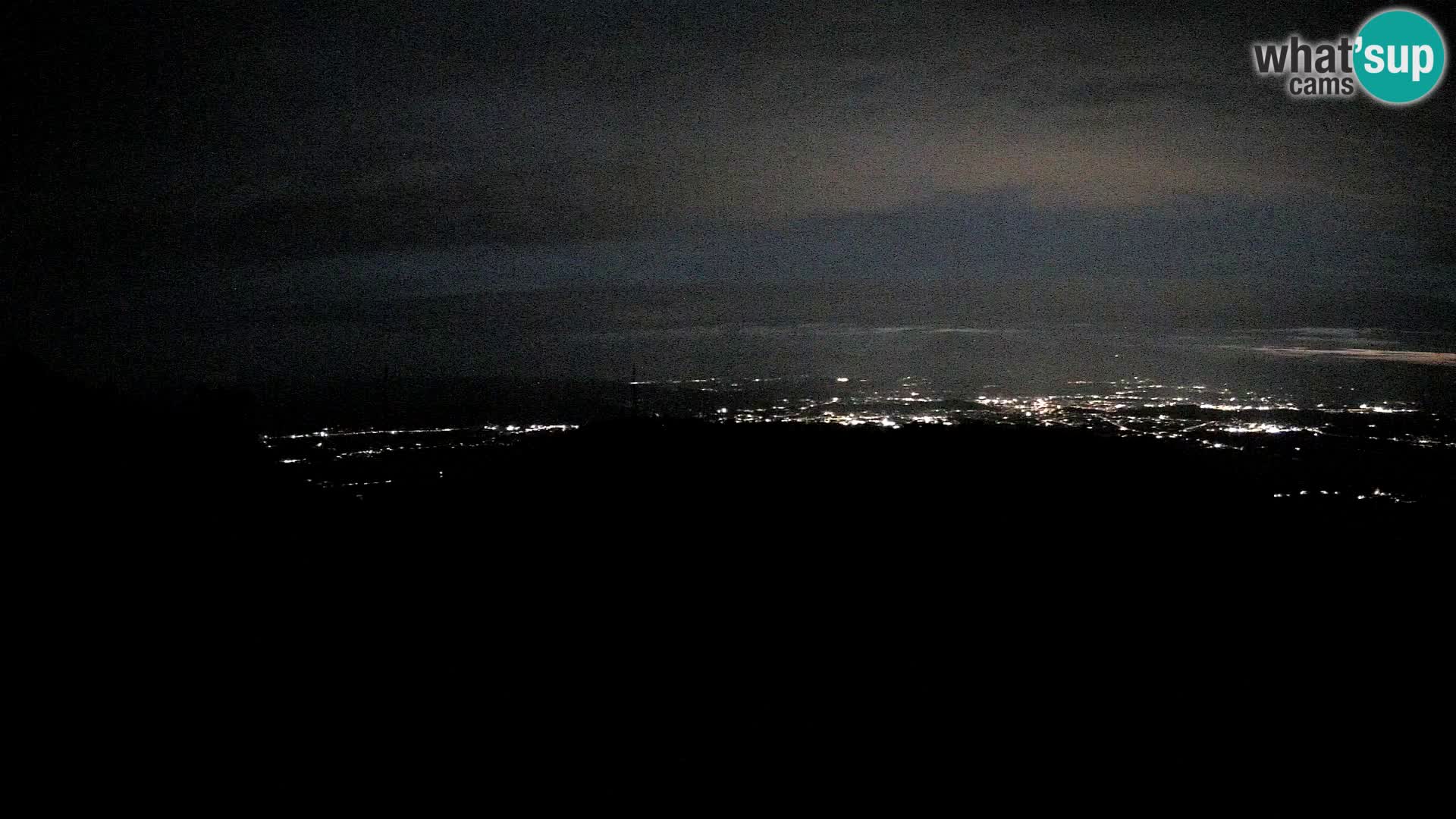 Krim Web cam Berghütte | Blick auf Ljubljana – Slowenien