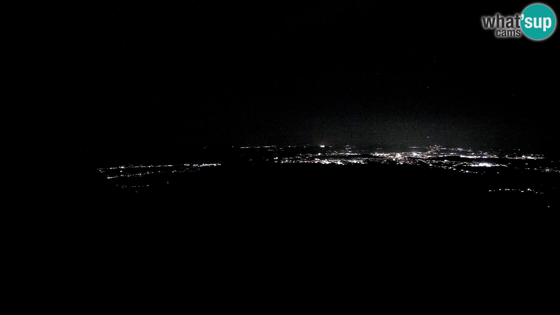 Krim Web cam Berghütte | Blick auf Ljubljana – Slowenien