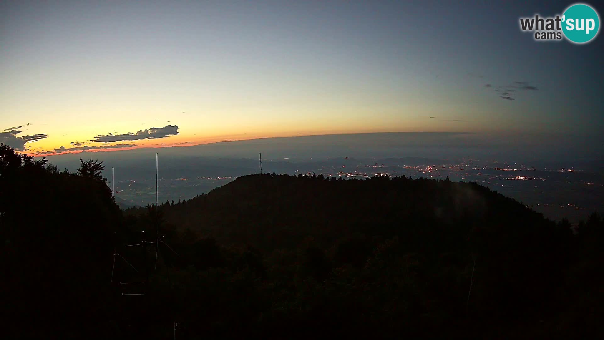 Livecam Krim refuge de montagne | vue sur Ljubljana – Slovénie