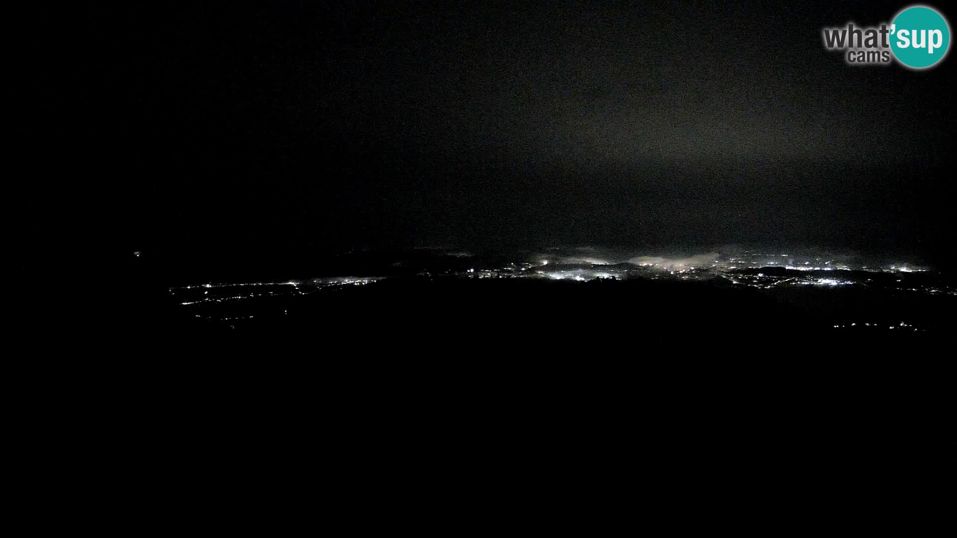 Krim Web cam Berghütte | Blick auf Ljubljana – Slowenien