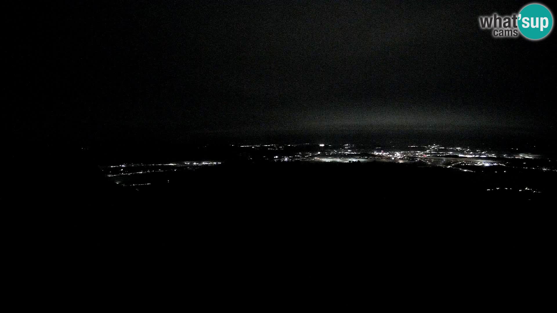 Krim Web cam Berghütte | Blick auf Ljubljana – Slowenien