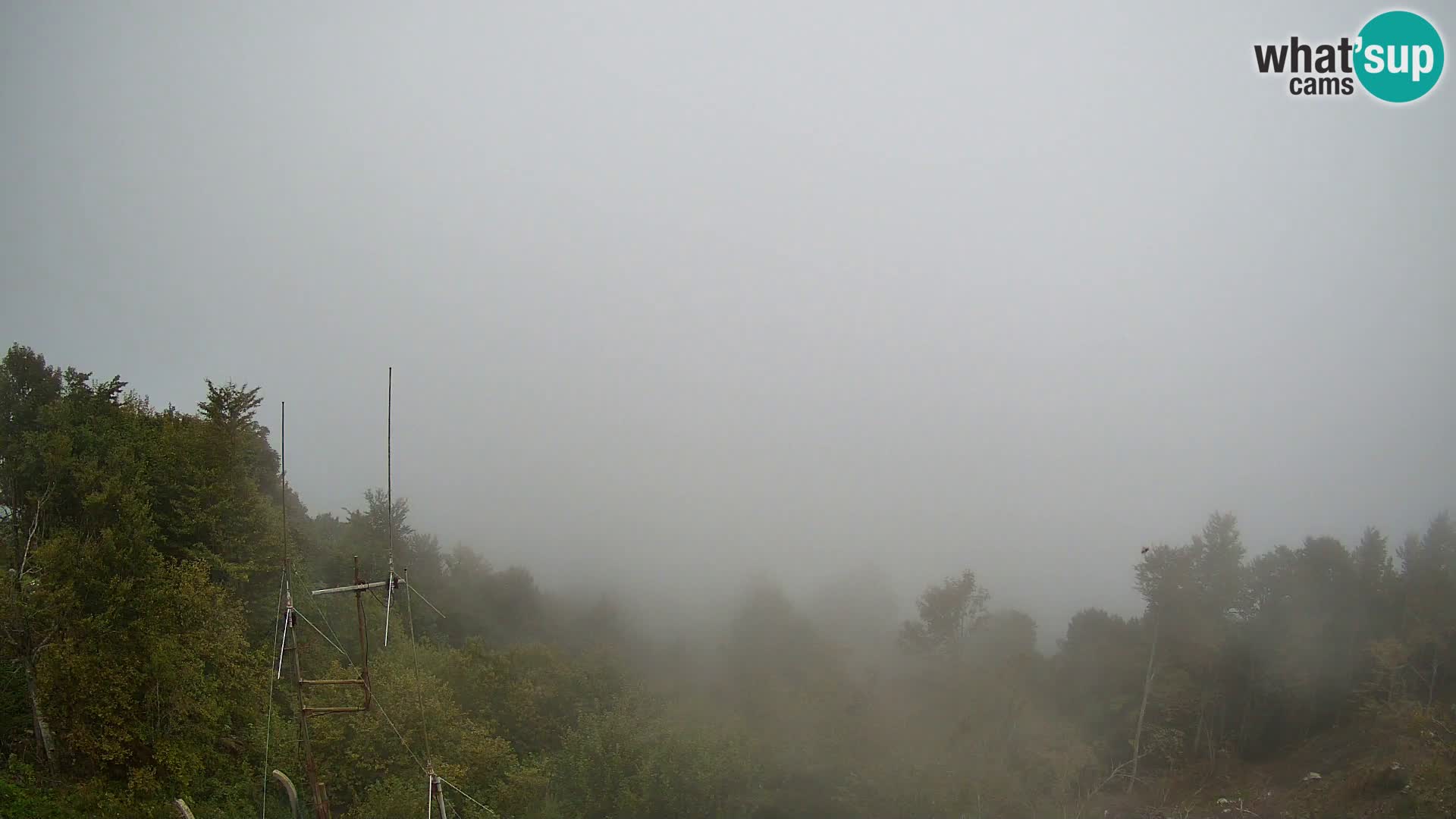 Krim webcam mountain hut | view to Ljubljana – Slovenia