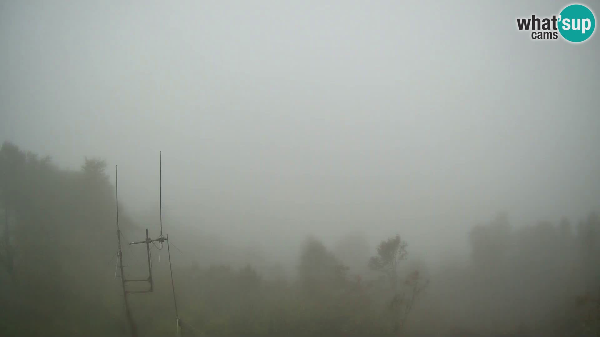 Krim webcam mountain hut | view to Ljubljana – Slovenia