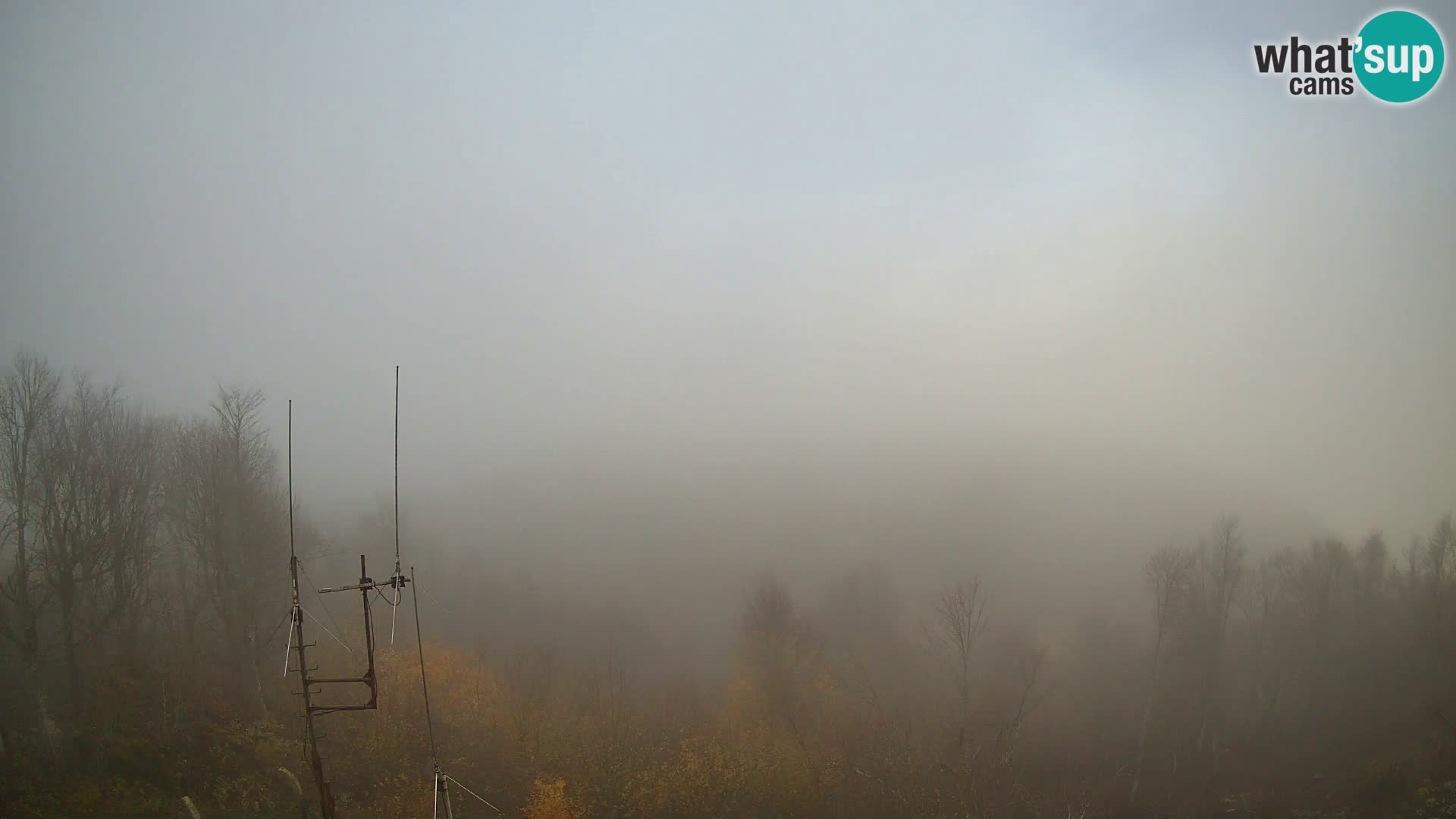 Krim web kamera Planinska koliba | pogled na Ljubljanu – Slovenija