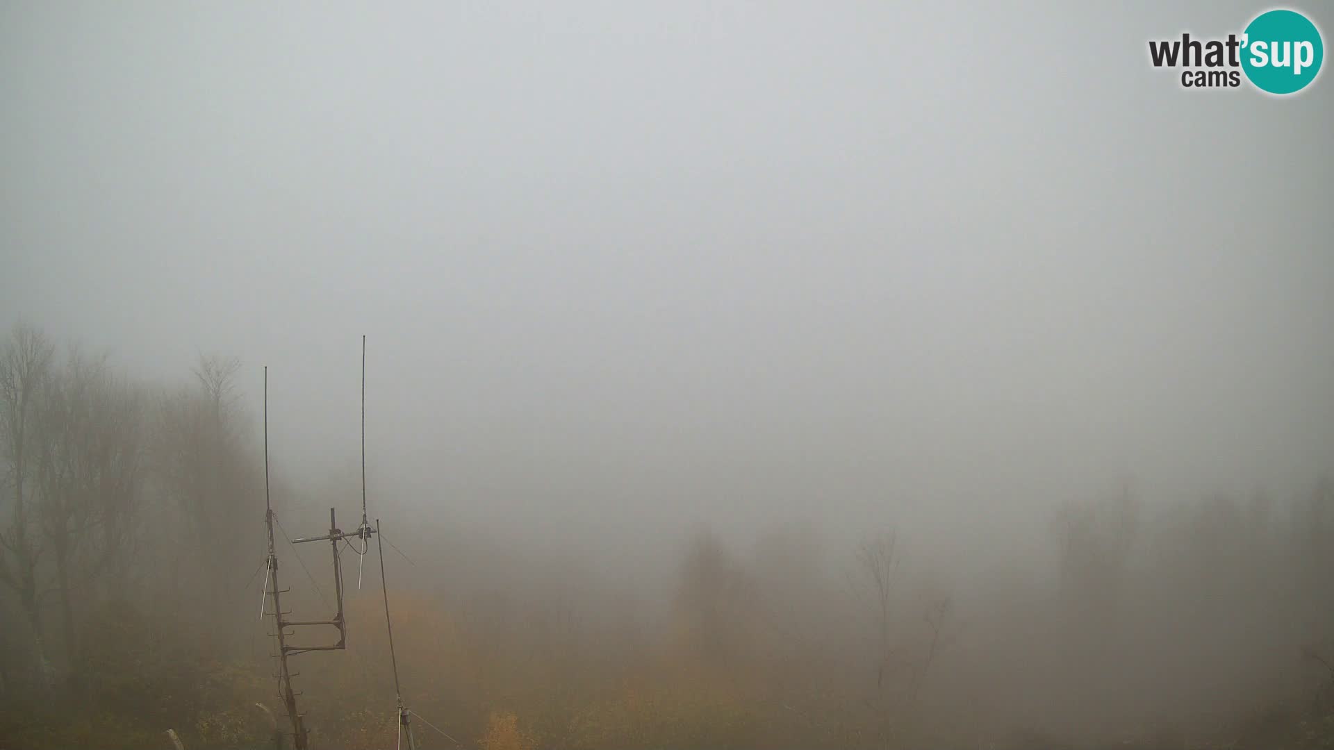 Krim web kamera Planinska koliba | pogled na Ljubljanu – Slovenija