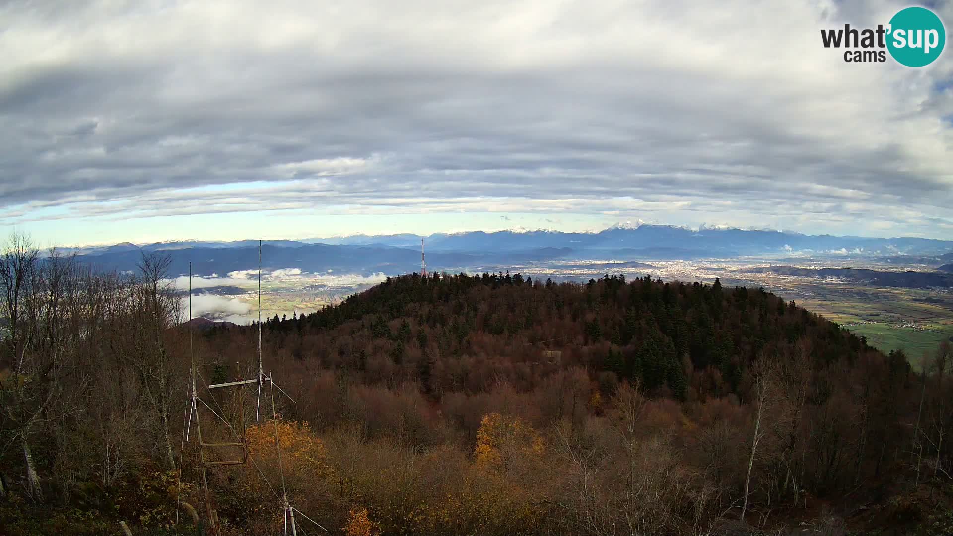 Livecam Krim refuge de montagne | vue sur Ljubljana – Slovénie