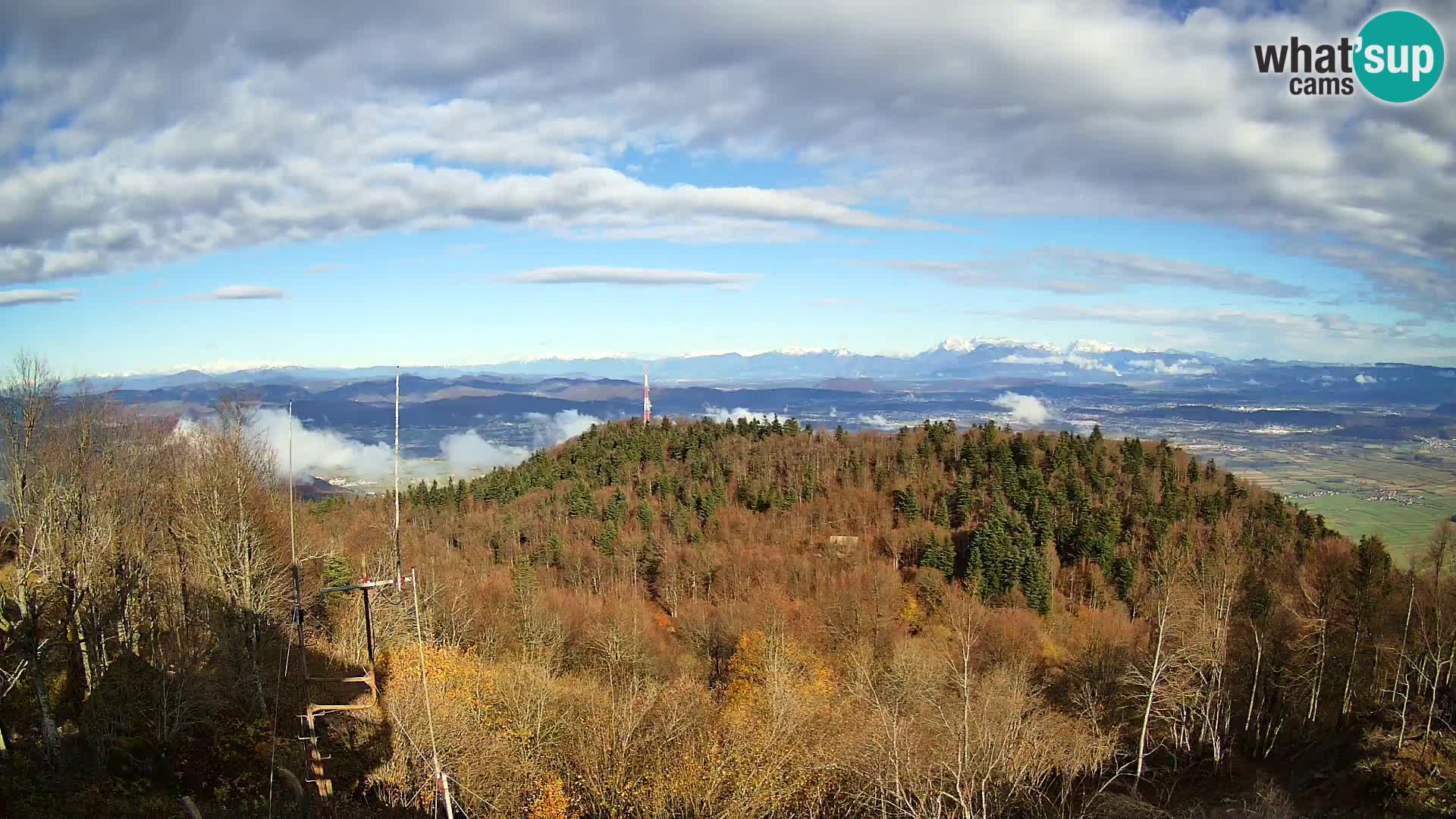 Livecam Krim refuge de montagne | vue sur Ljubljana – Slovénie