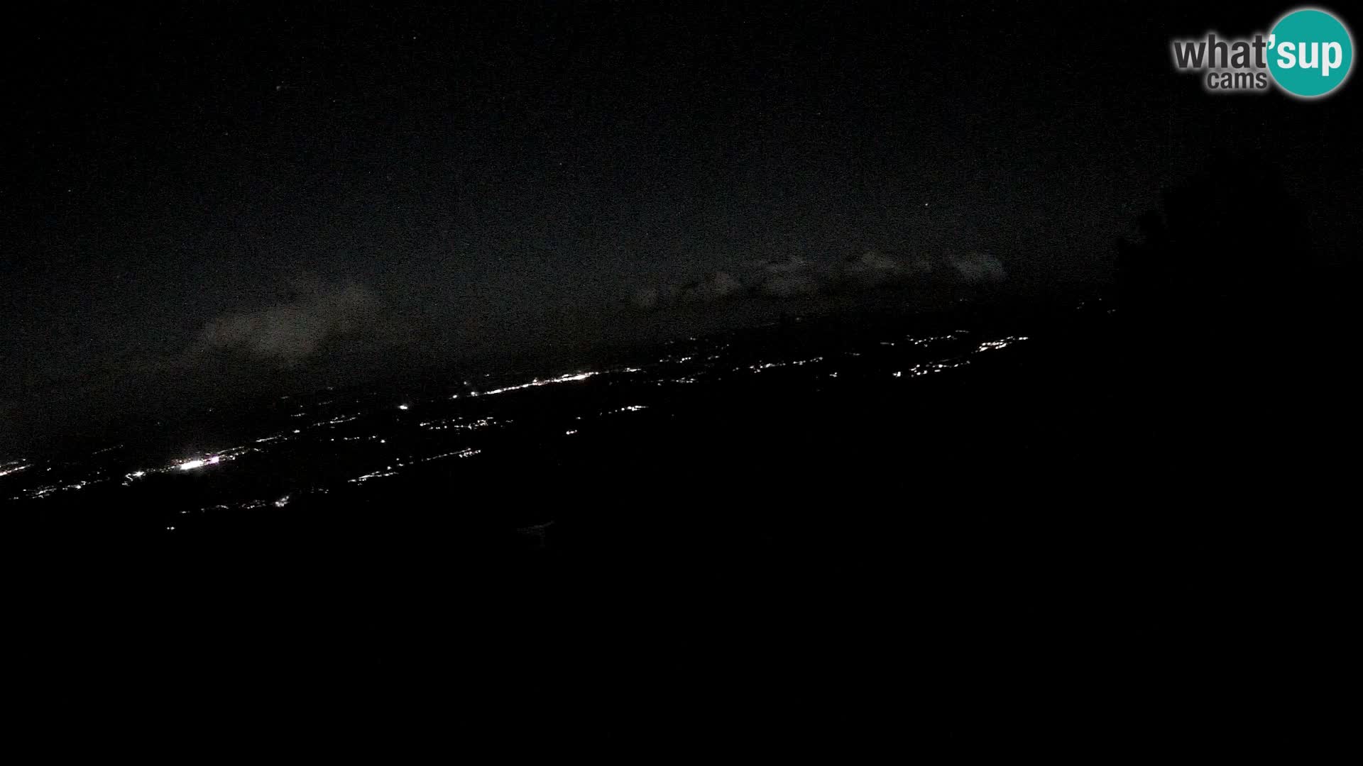 Mount Krim webcam near Ljubljana – Slovenia – view to Grosuplje
