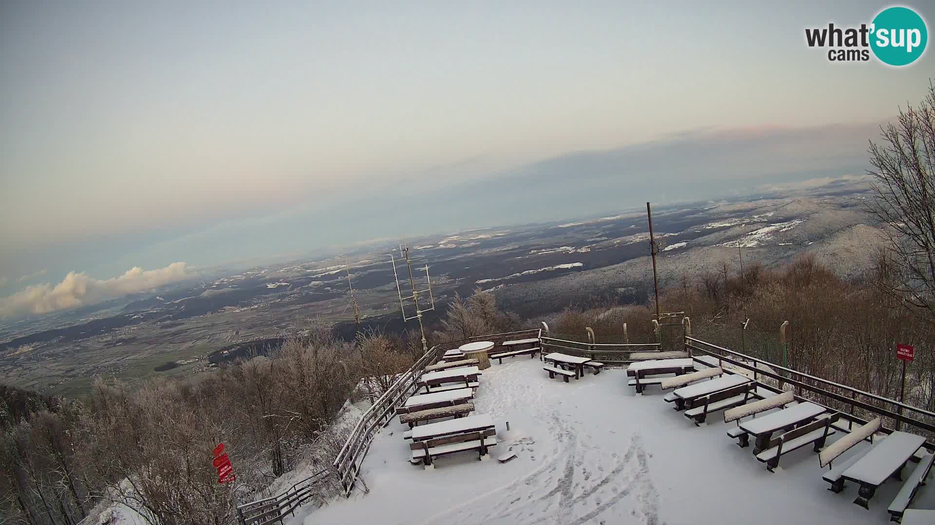 webcam Baita Krim vicino Ljubljana – Slovenia – vista su Grosuplje