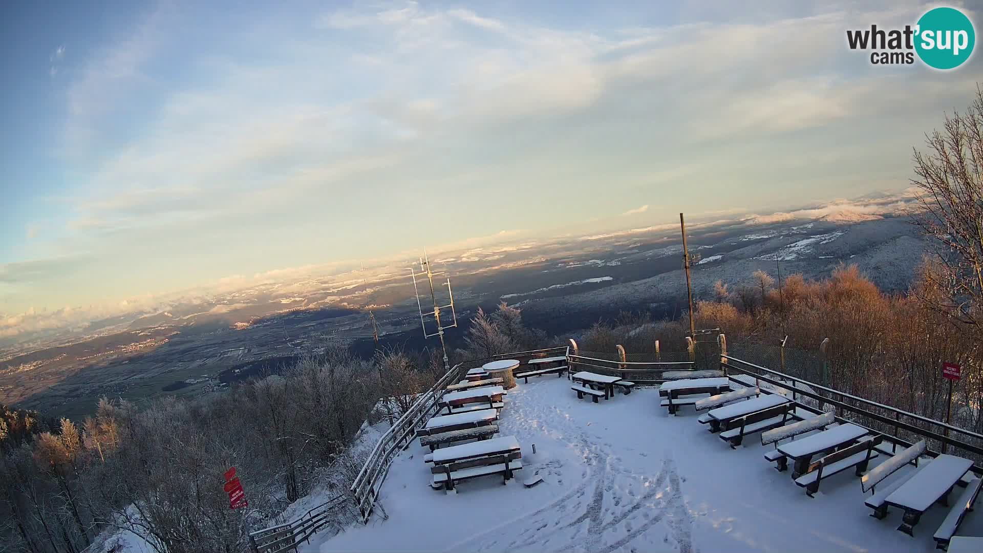 webcam Baita Krim vicino Ljubljana – Slovenia – vista su Grosuplje