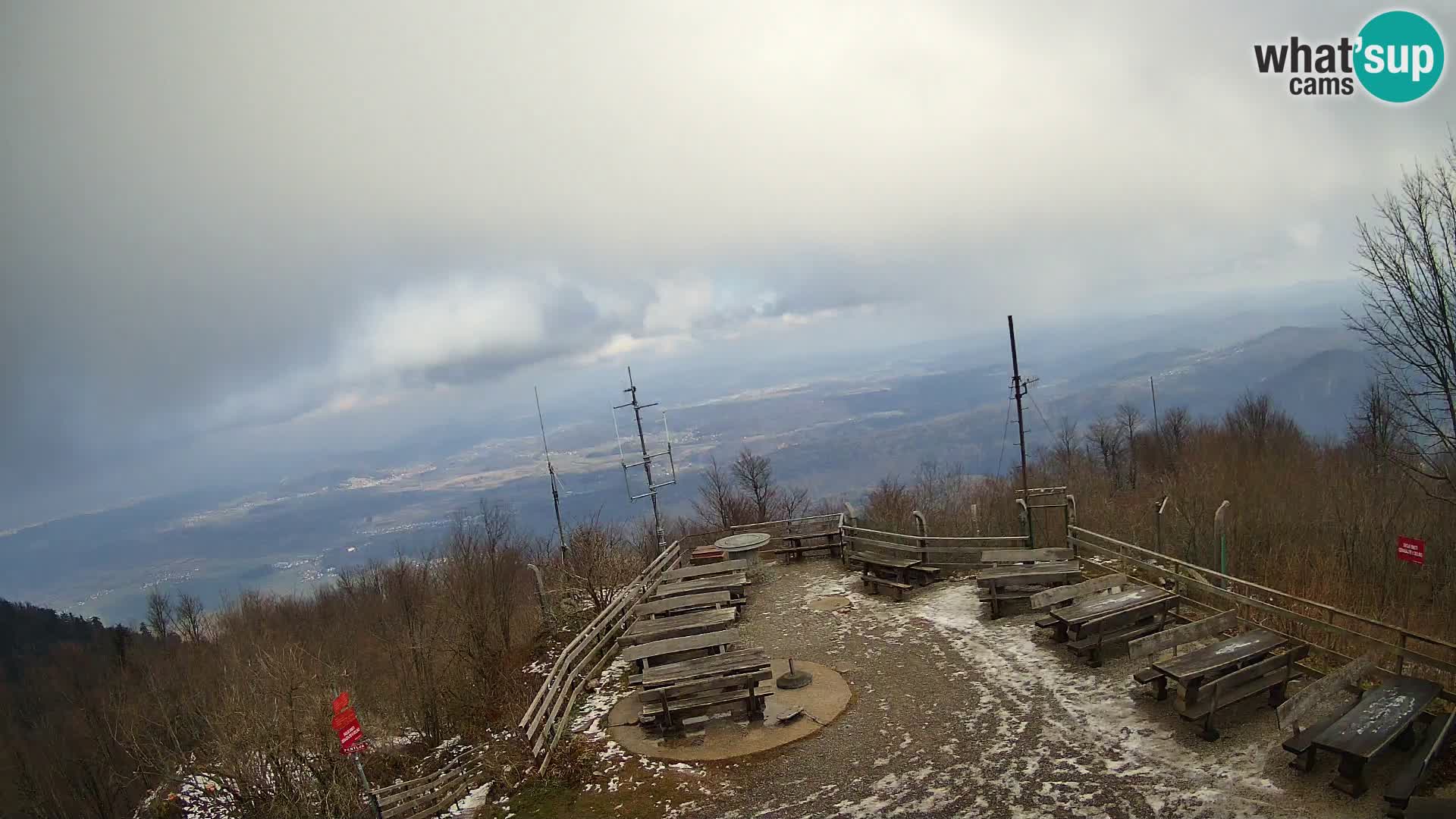 webcam Baita Krim vicino Ljubljana – Slovenia – vista su Grosuplje