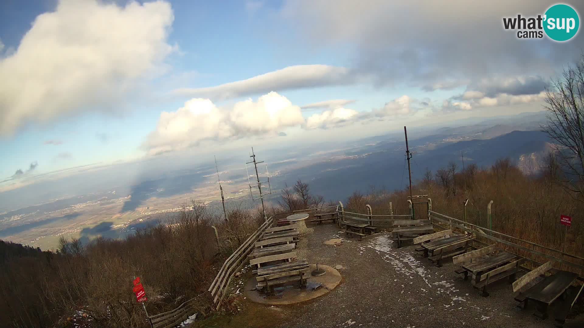 webcam Baita Krim vicino Ljubljana – Slovenia – vista su Grosuplje