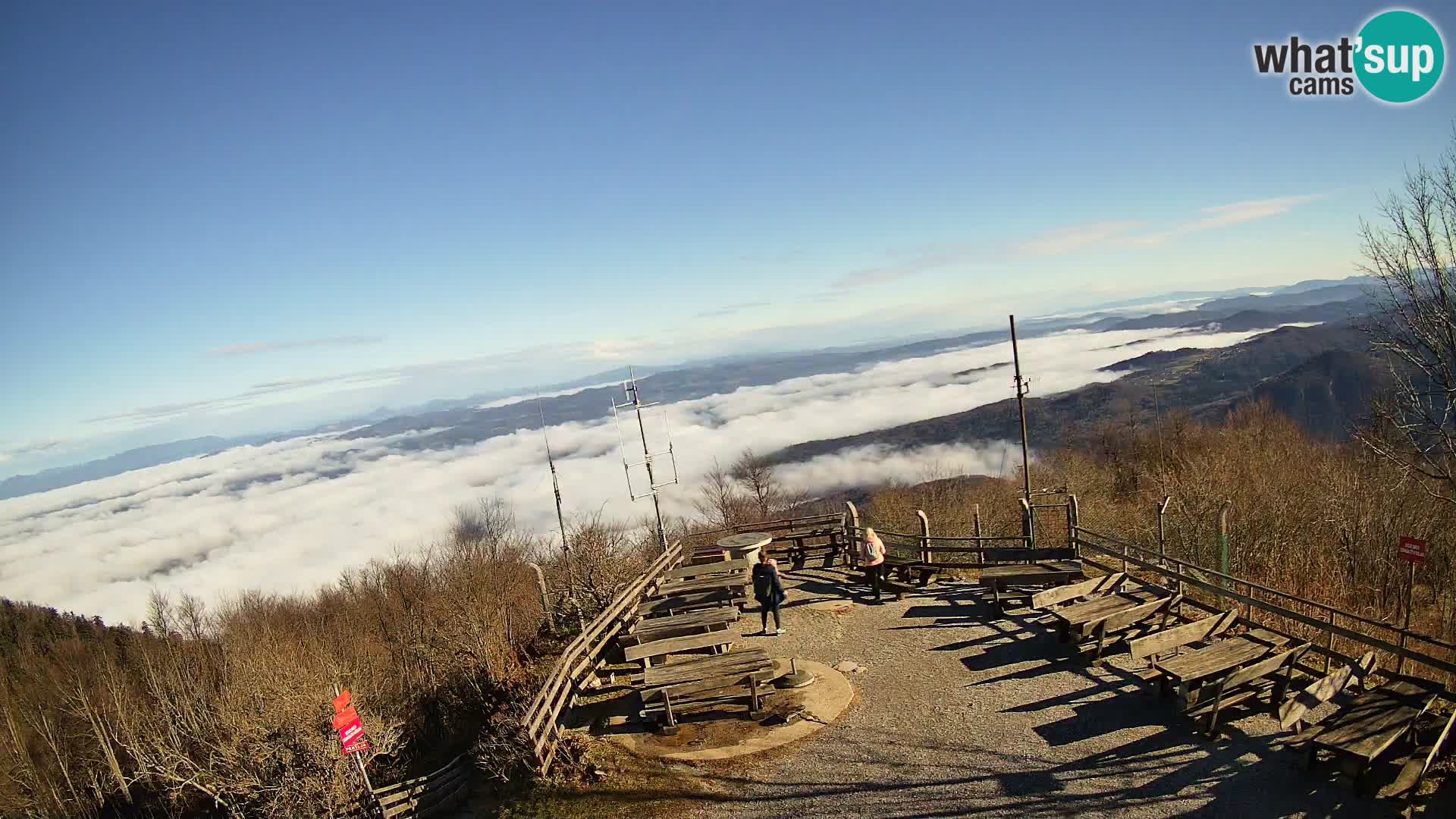 webcam Baita Krim vicino Ljubljana – Slovenia – vista su Grosuplje