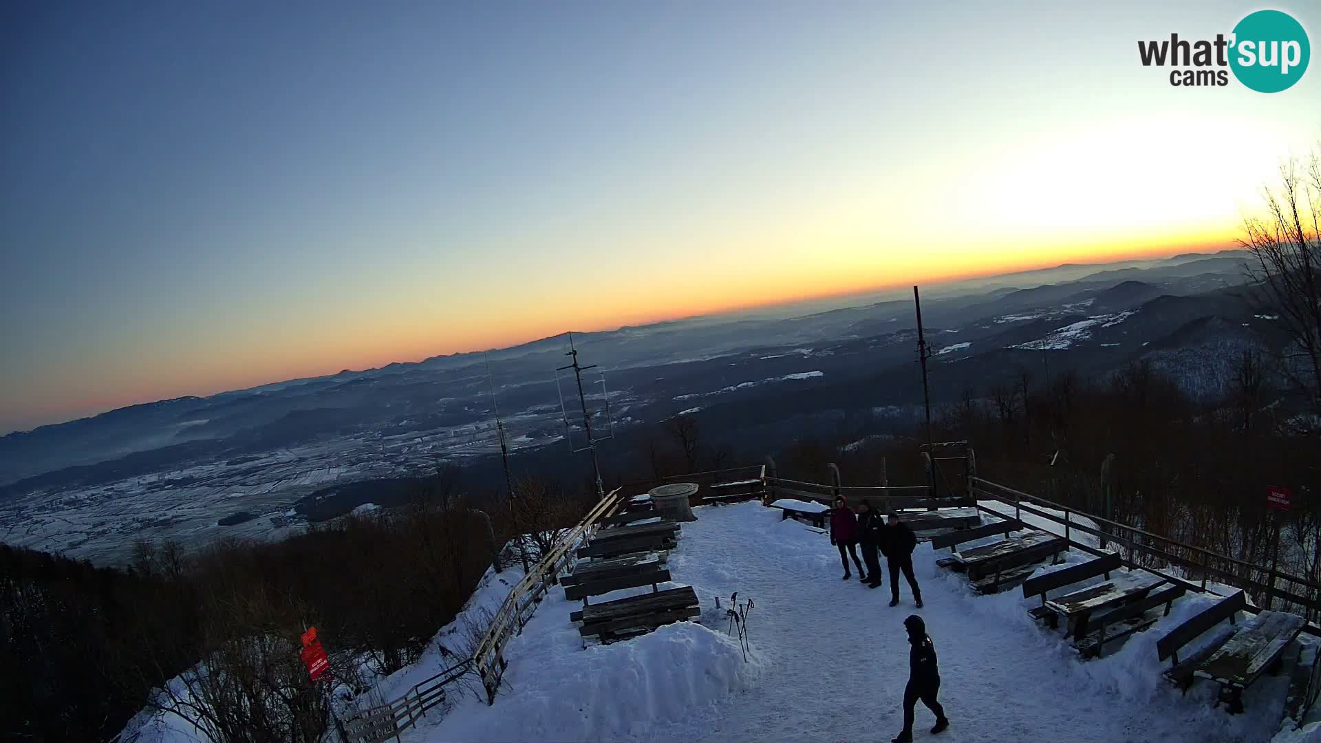 Planinska koliba Krim web kamera – Ljubljana – Slovenija