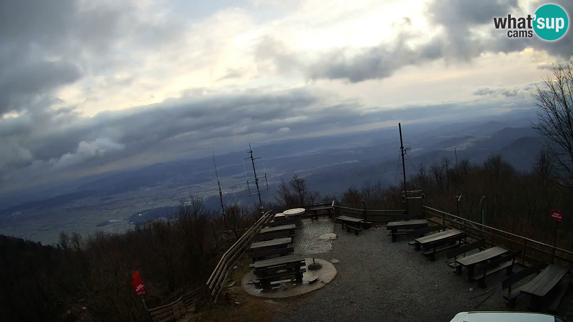 webcam Baita Krim vicino Ljubljana – Slovenia – vista su Grosuplje