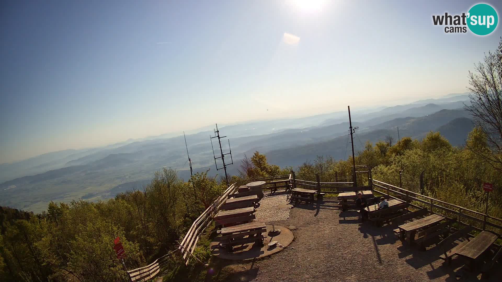 webcam Baita Krim vicino Ljubljana – Slovenia – vista su Grosuplje