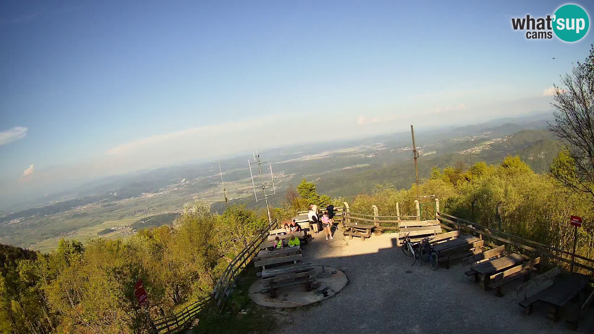webcam Baita Krim vicino Ljubljana – Slovenia – vista su Grosuplje