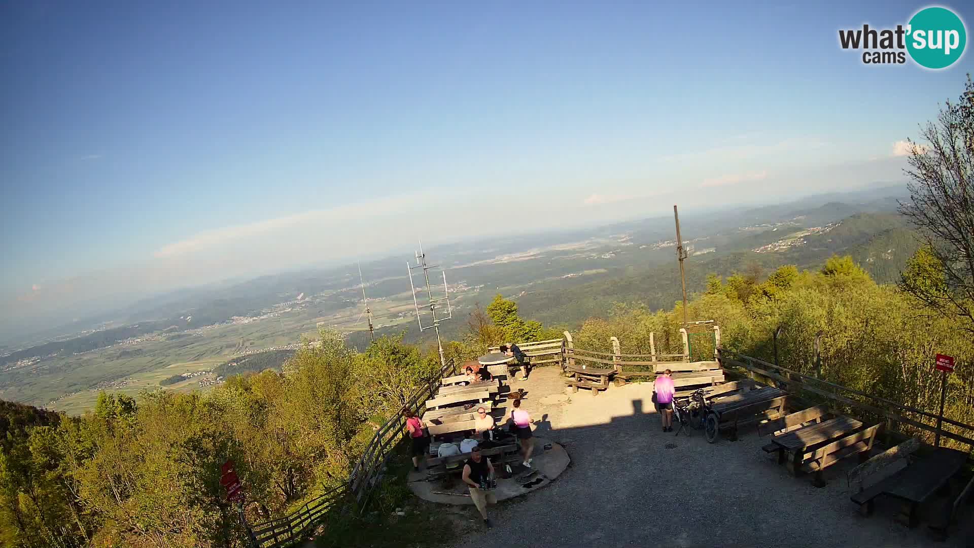 webcam Baita Krim vicino Ljubljana – Slovenia – vista su Grosuplje
