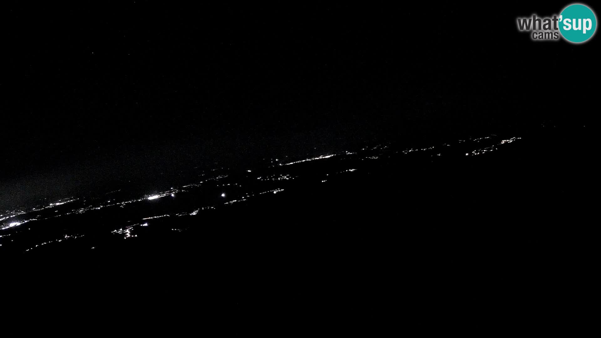 Mount Krim webcam near Ljubljana – Slovenia – view to Grosuplje