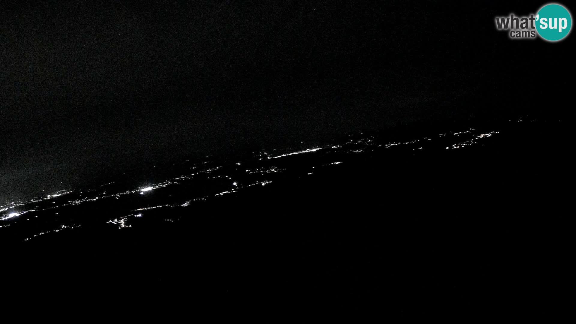 Mount Krim webcam near Ljubljana – Slovenia – view to Grosuplje