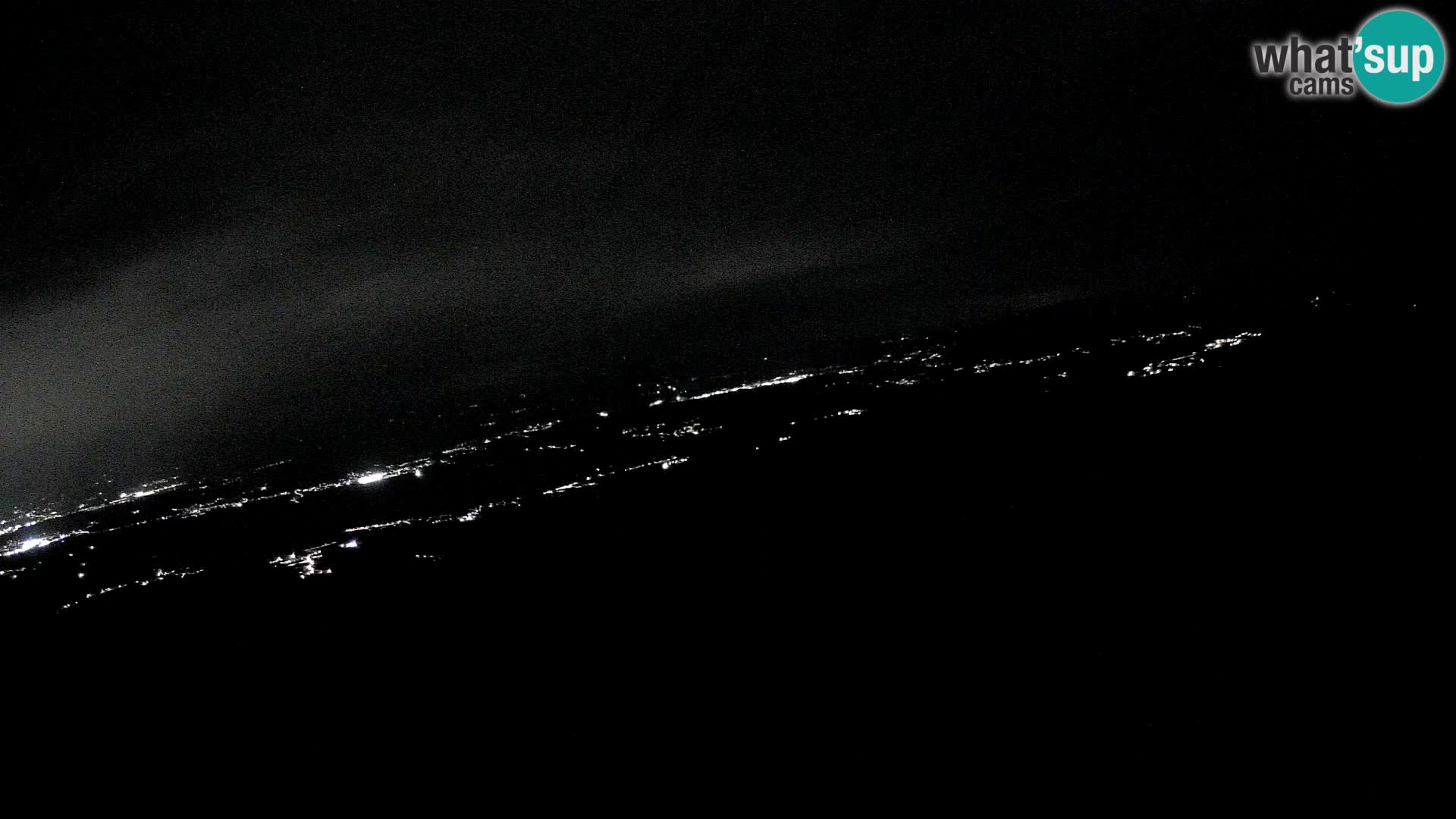 Mount Krim webcam near Ljubljana – Slovenia – view to Grosuplje