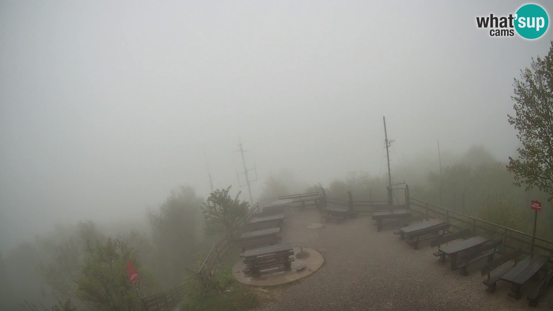 webcam Baita Krim vicino Ljubljana – Slovenia – vista su Grosuplje