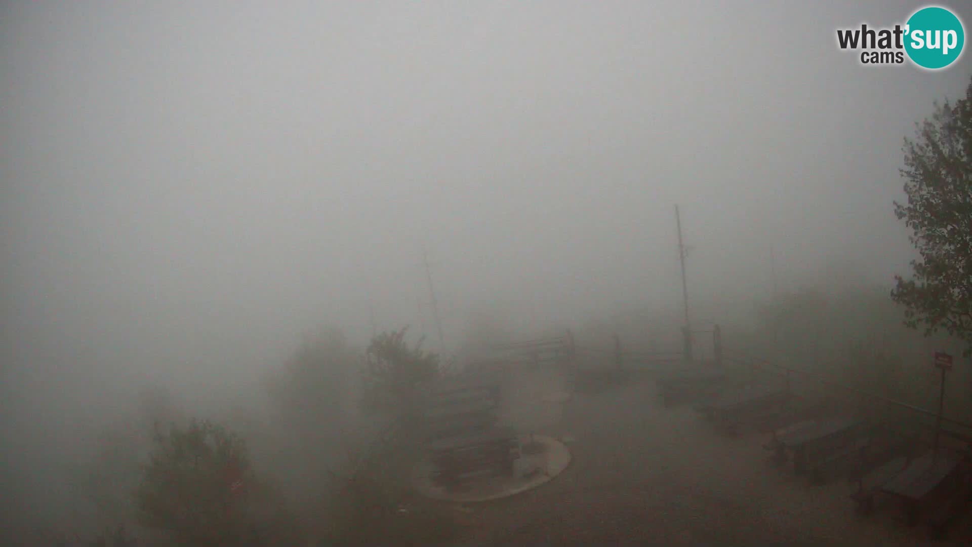 Mount Krim webcam near Ljubljana – Slovenia – view to Grosuplje
