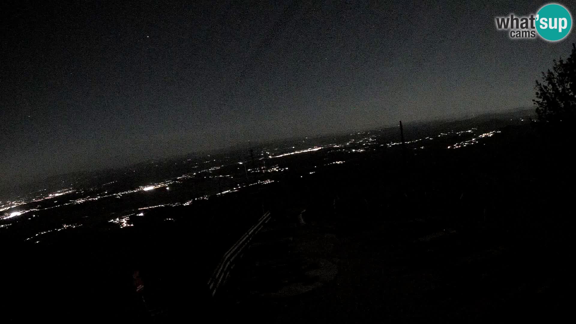 webcam Baita Krim vicino Ljubljana – Slovenia – vista su Grosuplje