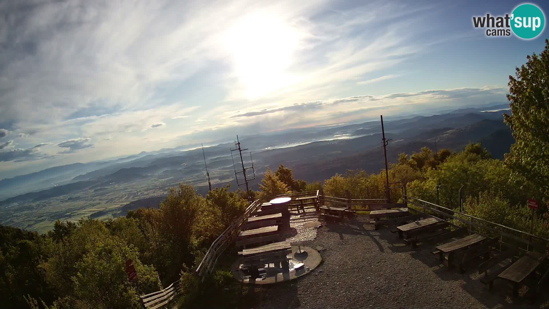 webcam Baita Krim vicino Ljubljana – Slovenia – vista su Grosuplje