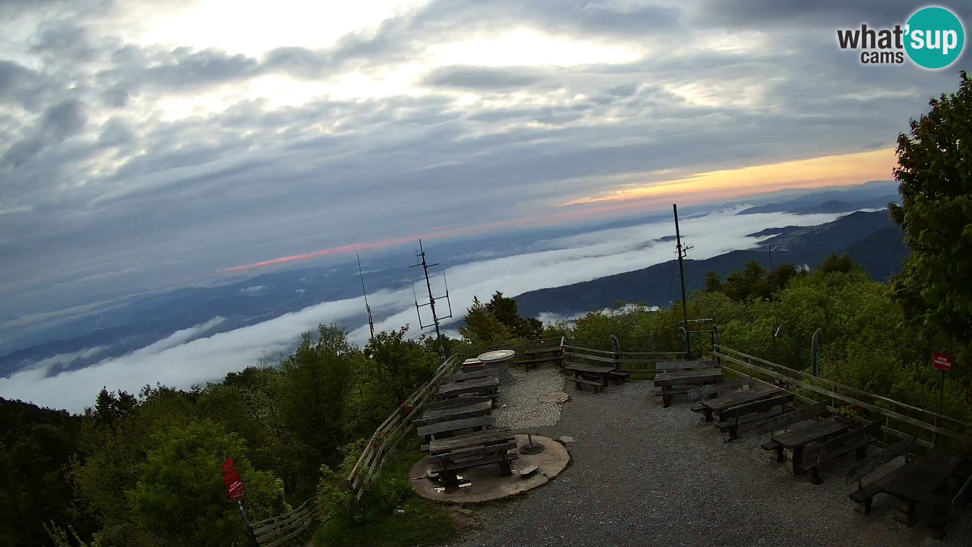 Cabane de montagne Krim livecam Ljubljana – Slovénie