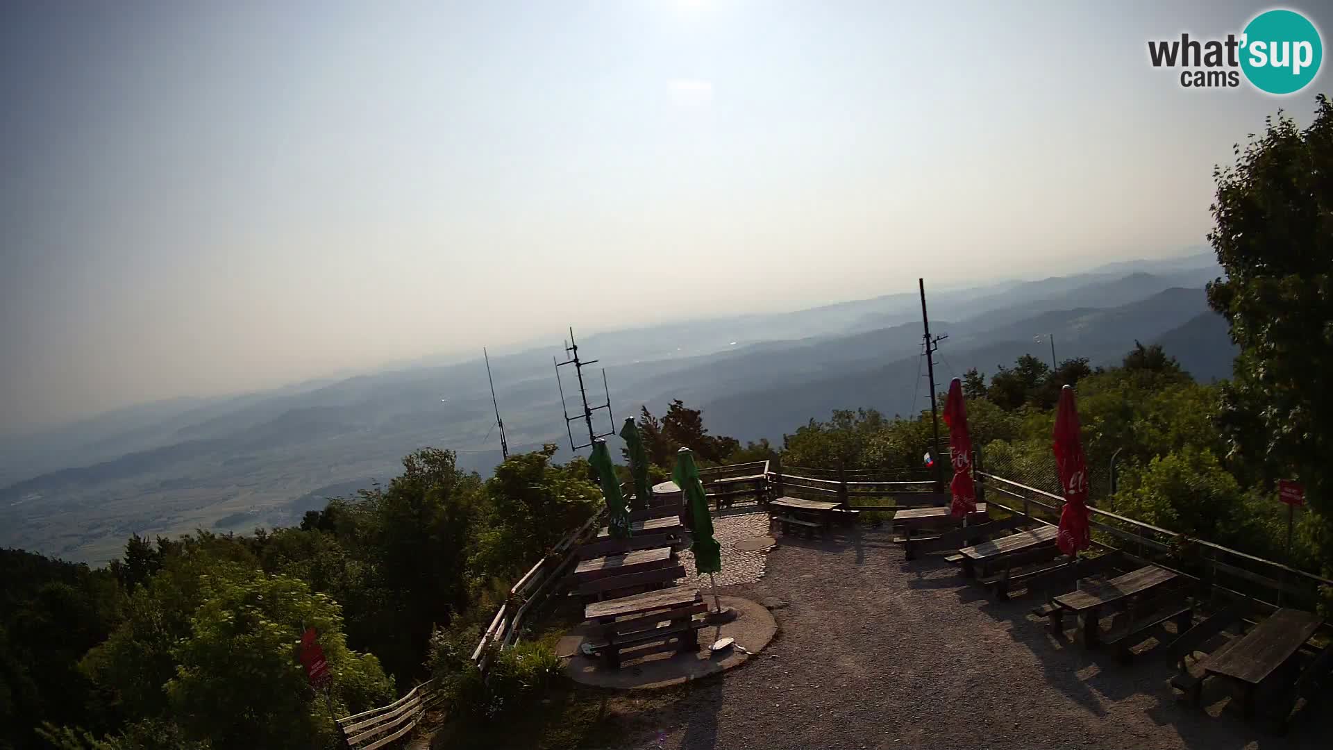webcam Baita Krim vicino Ljubljana – Slovenia – vista su Grosuplje