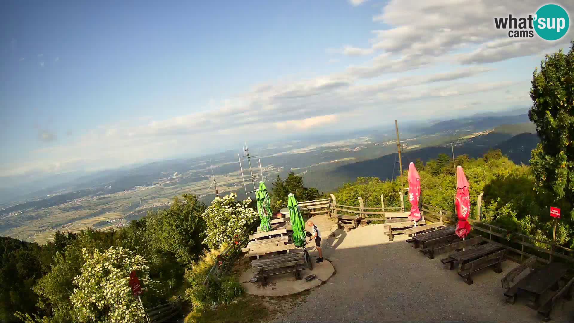 webcam Baita Krim vicino Ljubljana – Slovenia – vista su Grosuplje