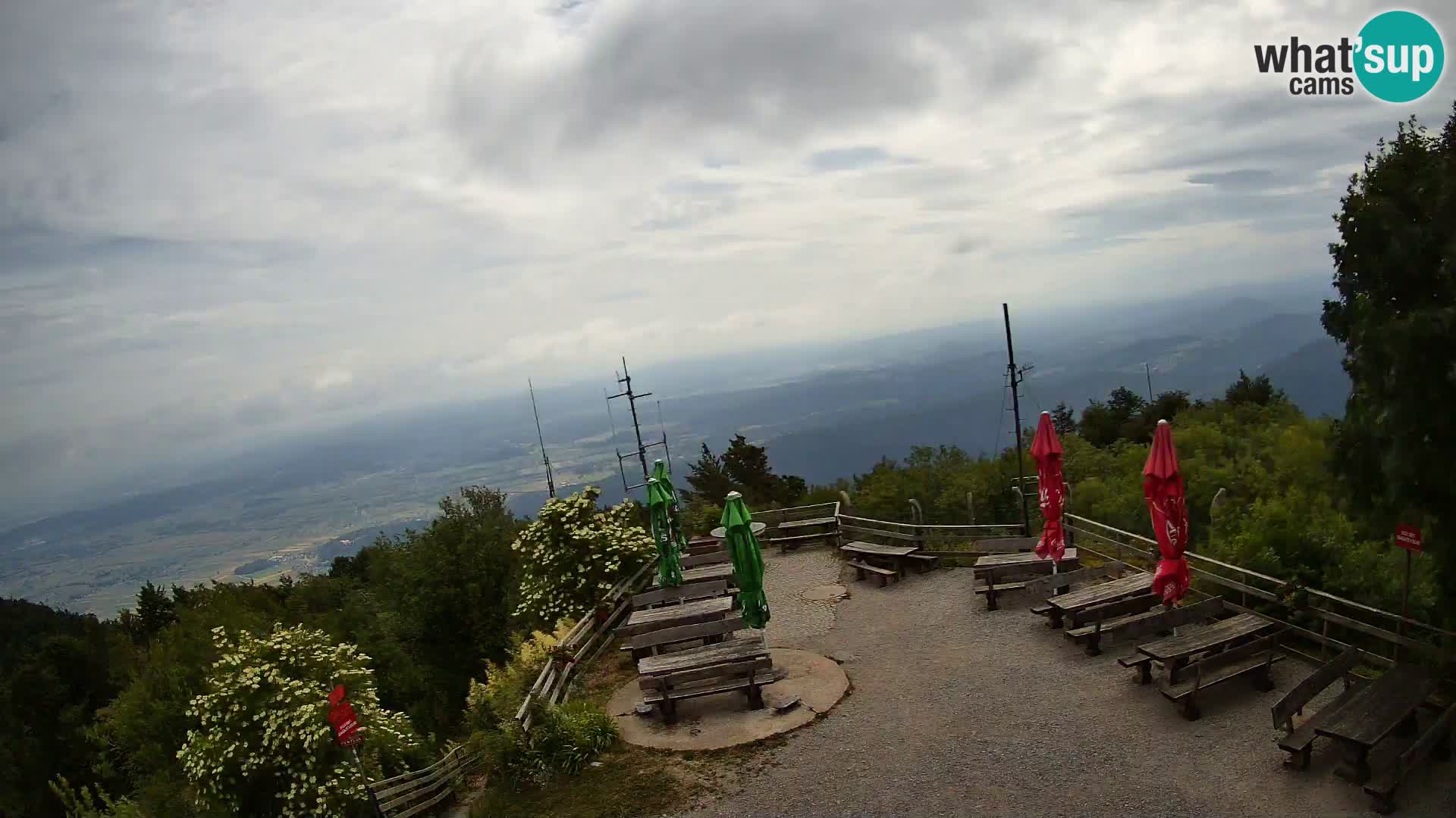 webcam Baita Krim vicino Ljubljana – Slovenia – vista su Grosuplje
