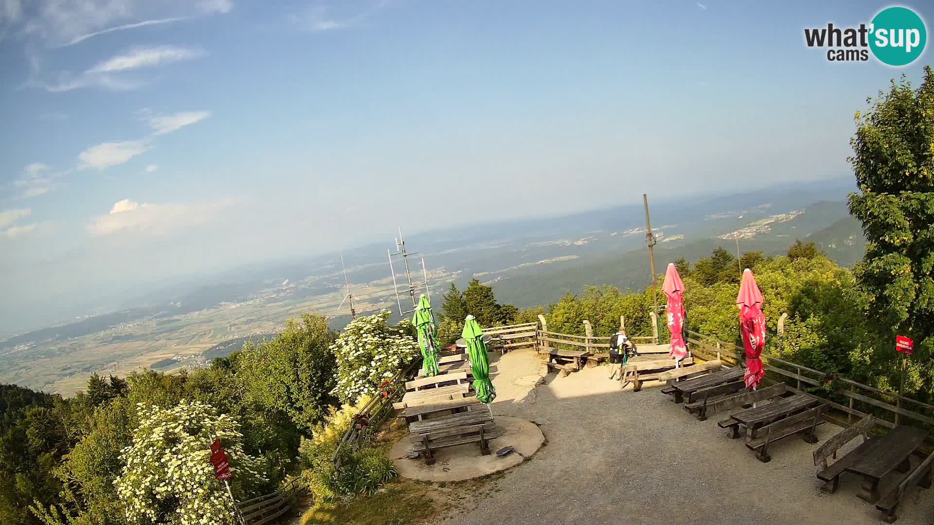 webcam Baita Krim vicino Ljubljana – Slovenia – vista su Grosuplje