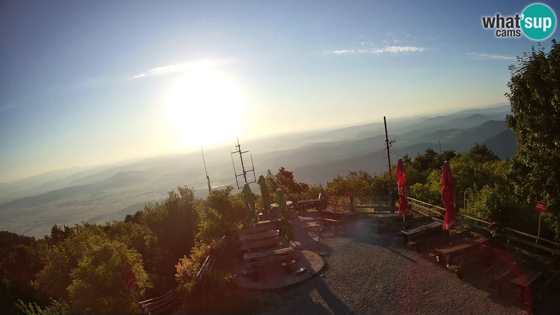 webcam Baita Krim vicino Ljubljana – Slovenia – vista su Grosuplje