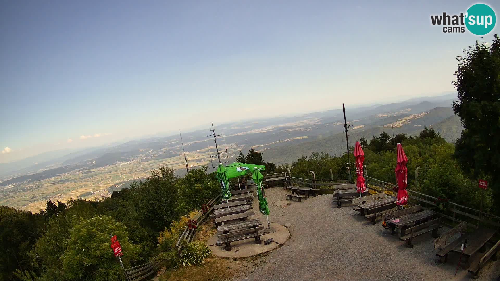 webcam Baita Krim vicino Ljubljana – Slovenia – vista su Grosuplje