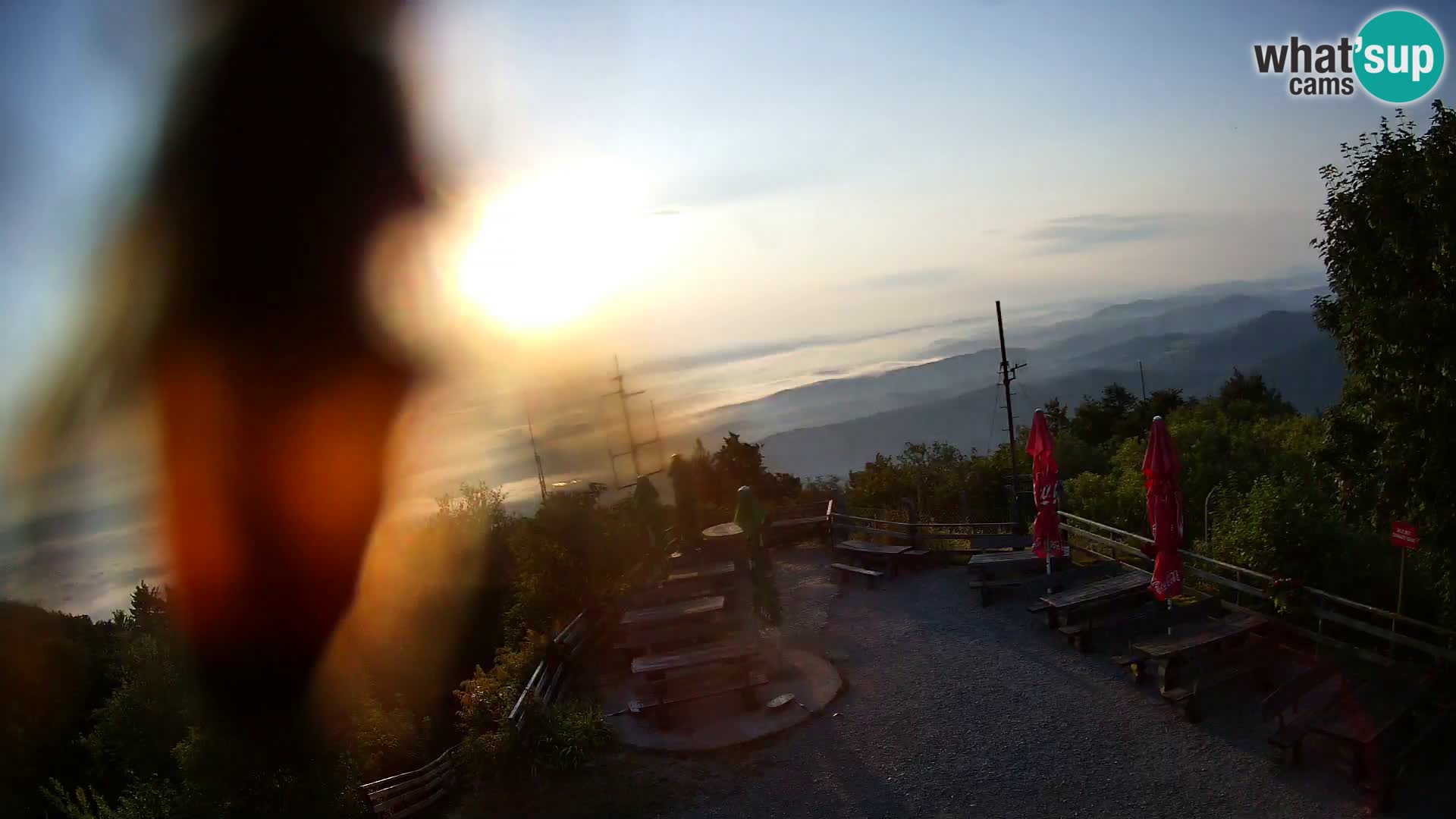 webcam Baita Krim vicino Ljubljana – Slovenia – vista su Grosuplje