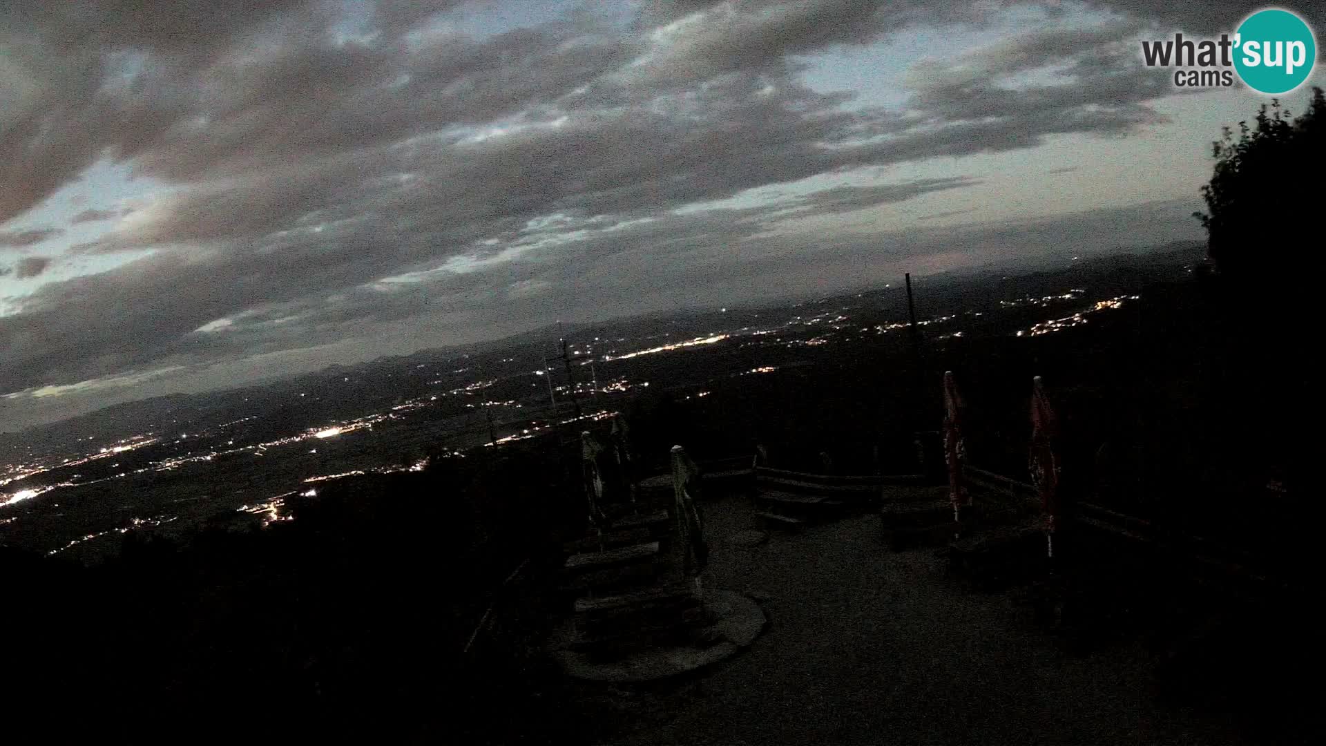 webcam Baita Krim vicino Ljubljana – Slovenia – vista su Grosuplje